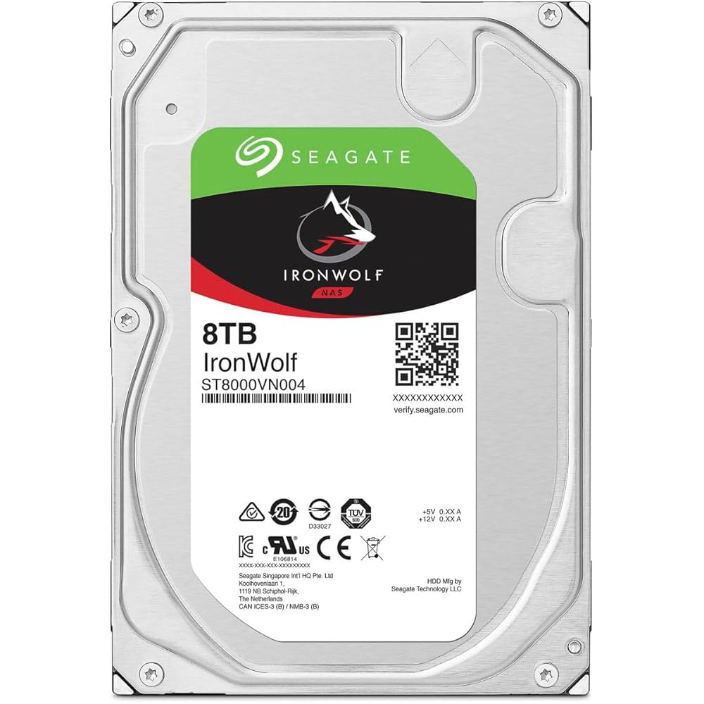 SEAGATE IRONWOLF 8TB 4TB 2 セット Amazon.com: Seagate IronWolf SATA III 3.5